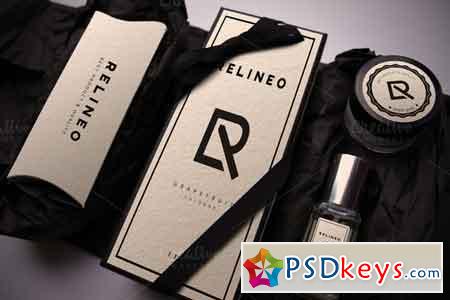 Perfume Logo Mock-up Relineo 629902