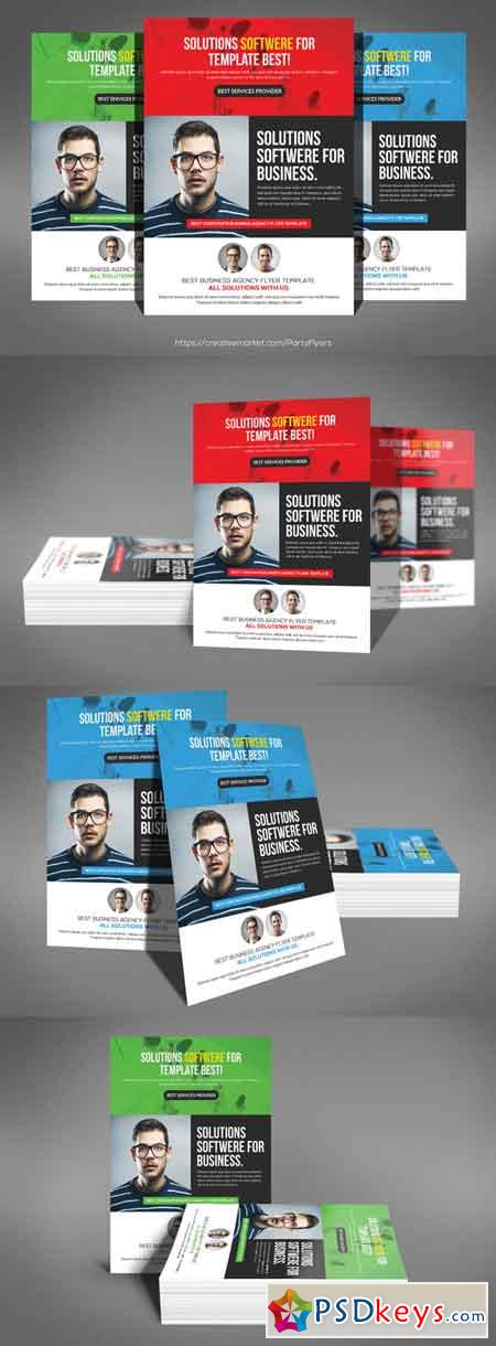 Software House Flyer Template 607529