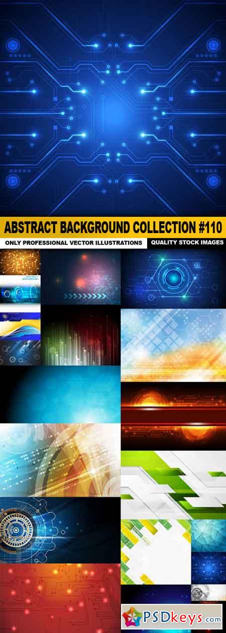 Abstract Background Collection #110 - 20 Vector