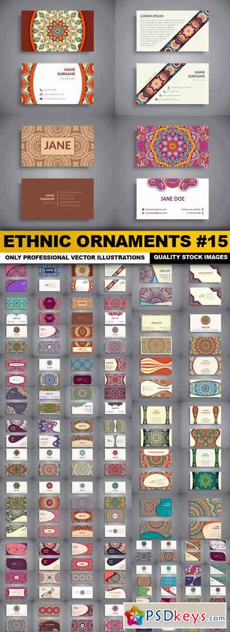 Ethnic Ornaments #15 - 20 Vector
