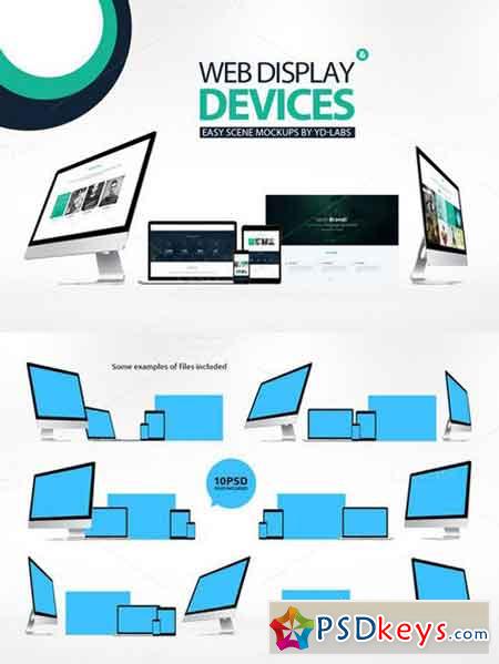 Web Display & Devices Mockups 651264