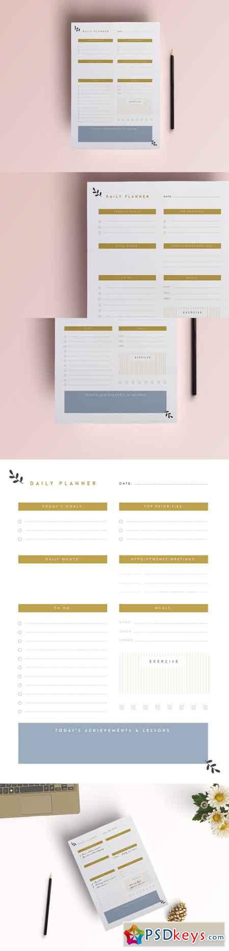 Daily Planner Printable A4 Planner 637886