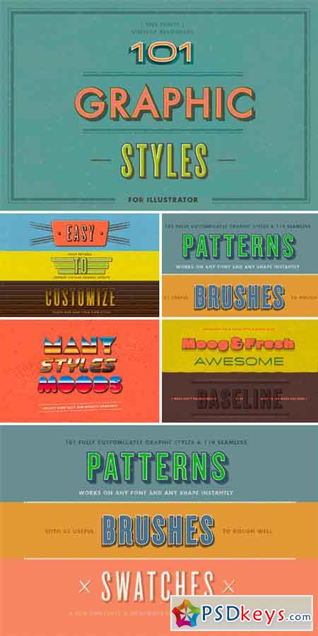 101 Graphic Styles for AI 122963