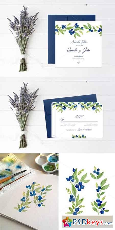 Blueberry Wedding Collection 367791
