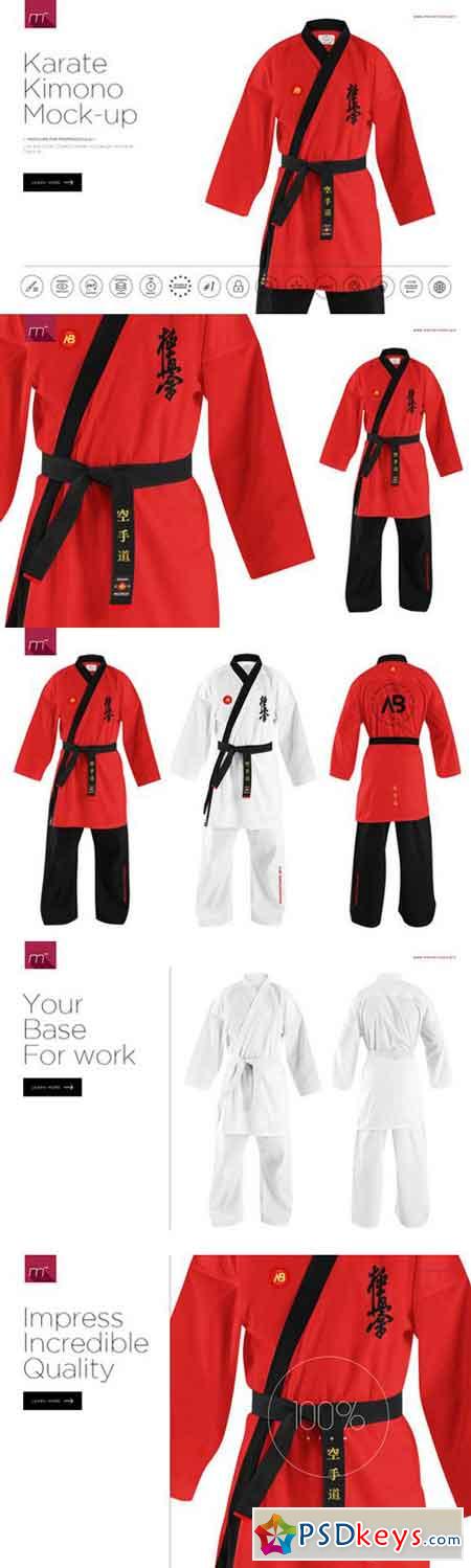 Karate Kimono Mock-up 663540