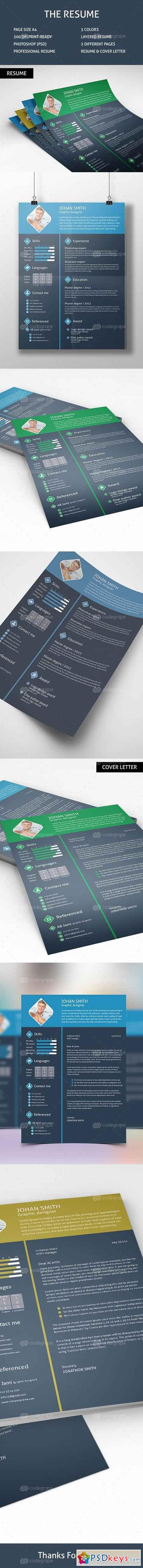 Designer Resume & Cover Letter 5989