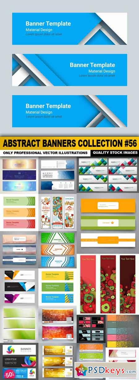 Abstract Banners Collection #56 - 20 Vectors