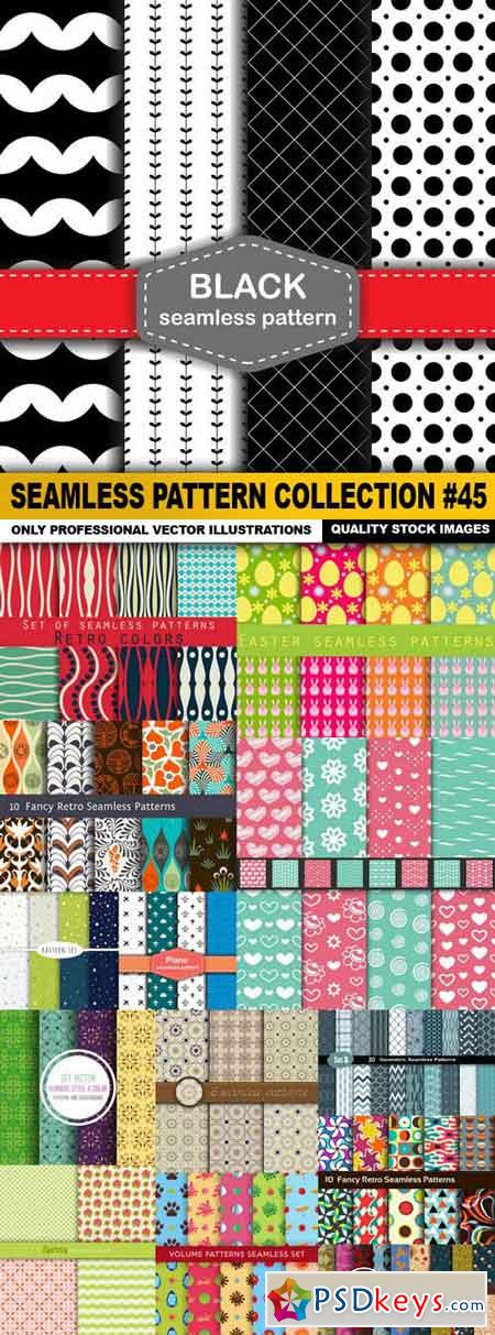 Seamless Pattern Collection #45 - 15 Vector