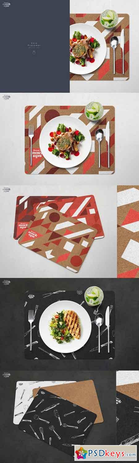 Cork Placemat Mockup 667695