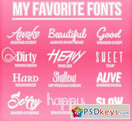 My favorite fonts #01