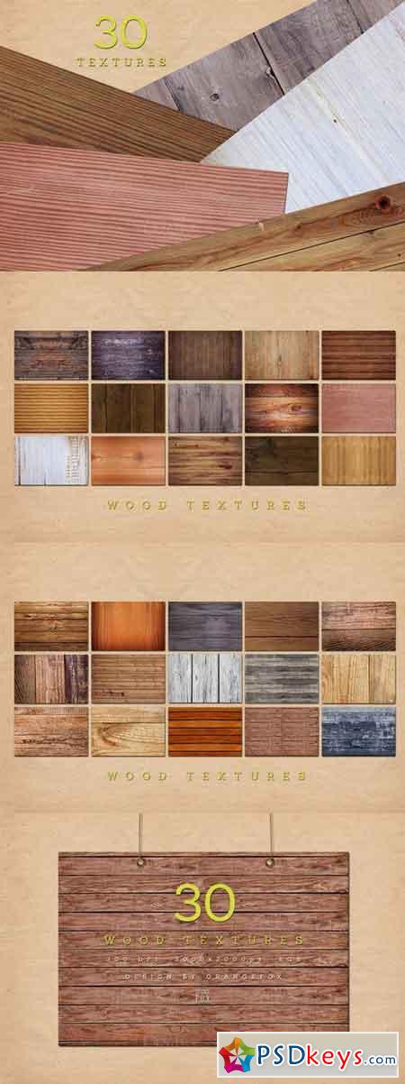 30 Wood Textures 439691