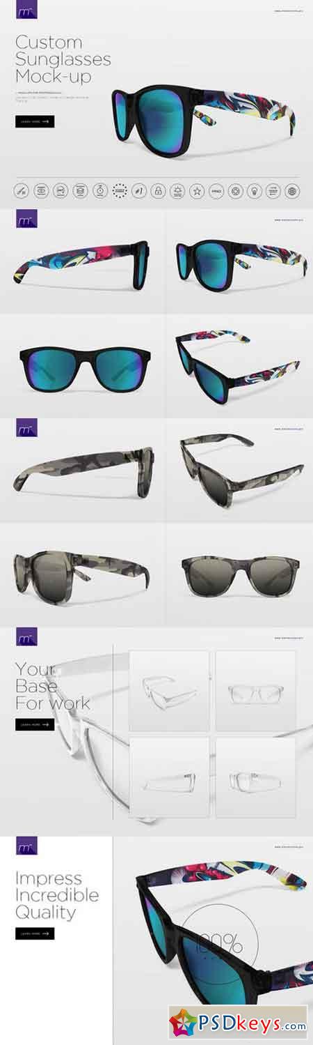 Sunglasses Mock-up 671061