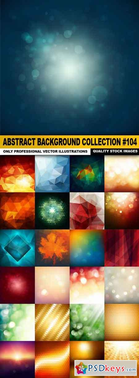 Abstract Background Collection #104 - 25 Vector