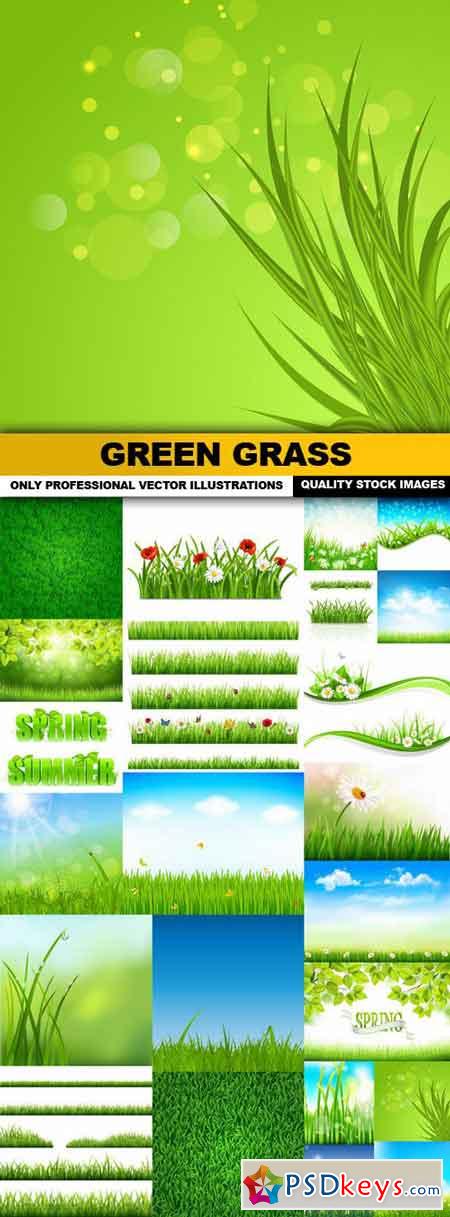 Green Grass - 25 Vector