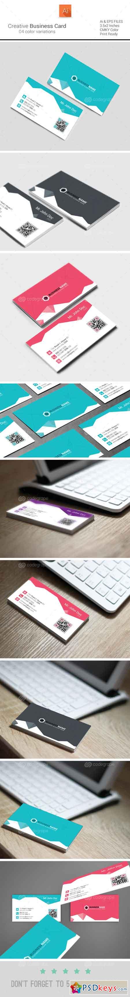 Creative Business Card Design 6213