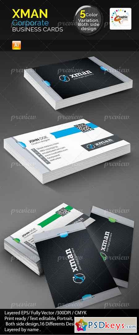 Xman Business Cards 3001