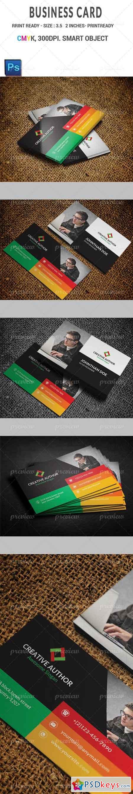Agency Corporate Business Card 4730