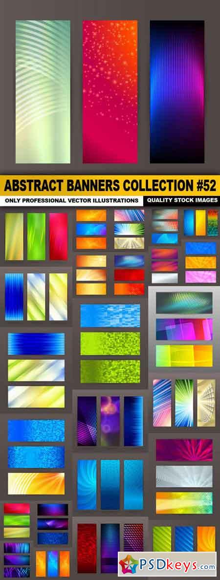 Abstract Banners Collection #52 - 25 Vectors
