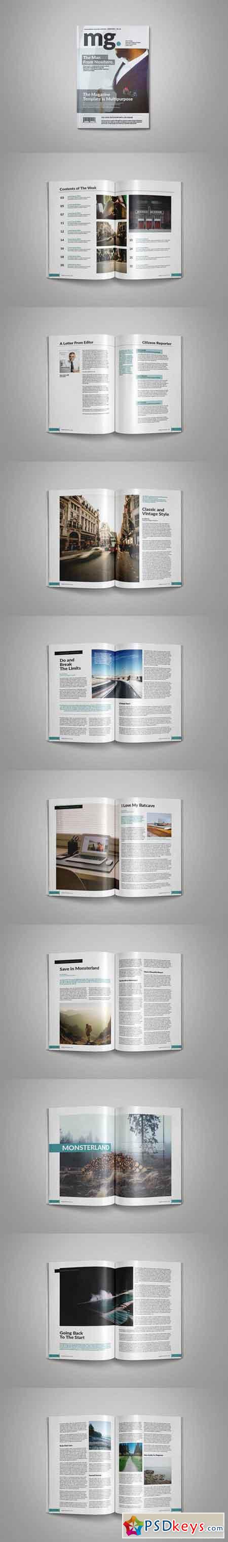 MG Magazine Template 666334