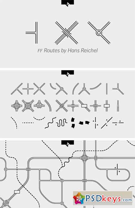 FF Routes Font Family
