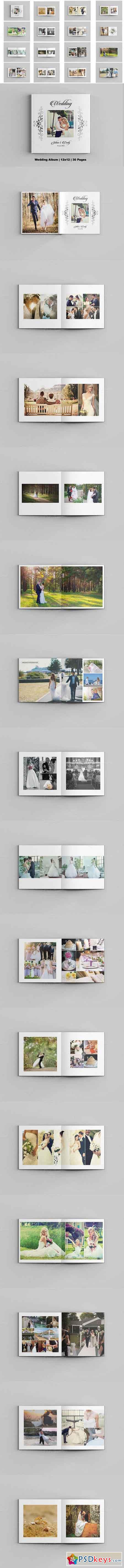 Wedding Photo Album Template-V485 658982