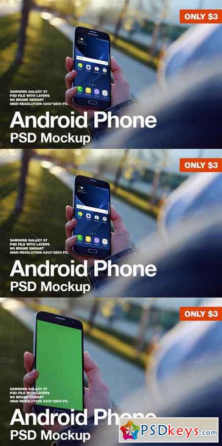 Android Phone PSD Mockup 665335