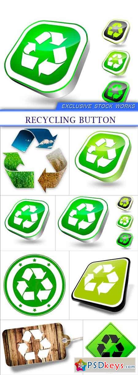 Recycling button 8X JPEG