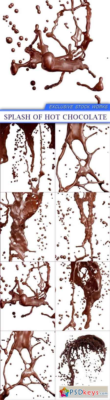 Splash of Hot Chocolate 8X JPEG