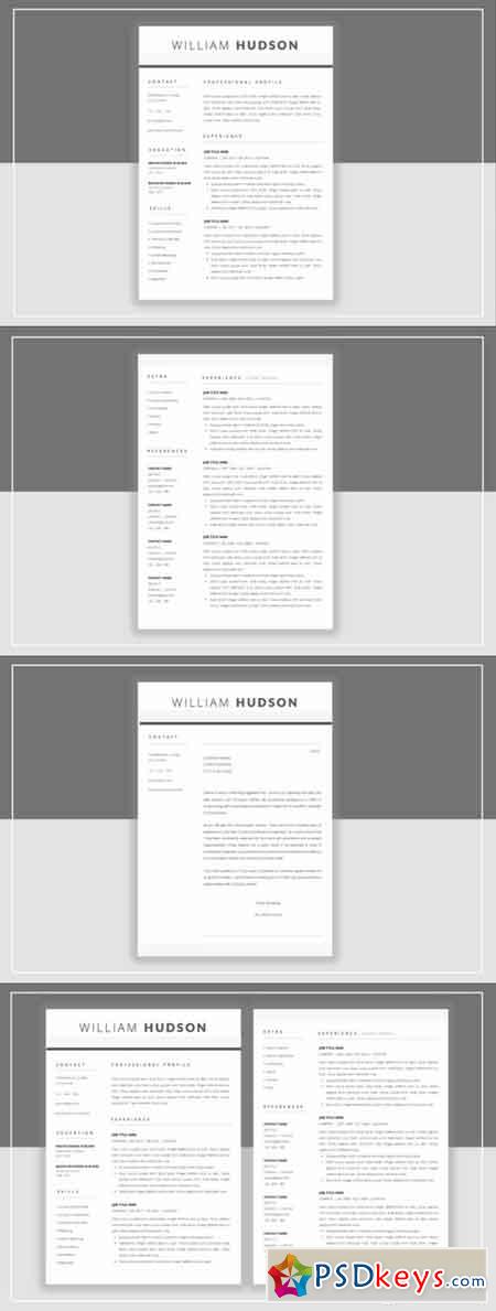 Resume Template & Cover Letter 358601