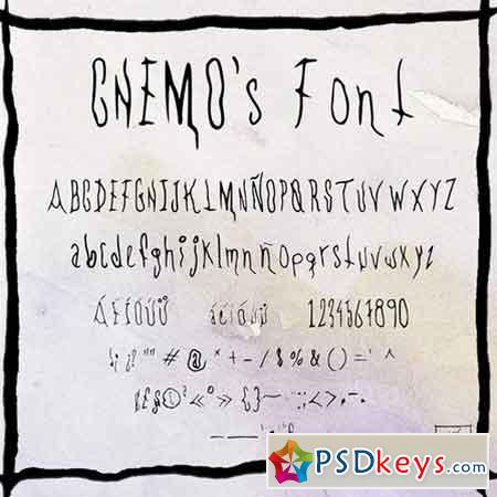 CHEMOs Font