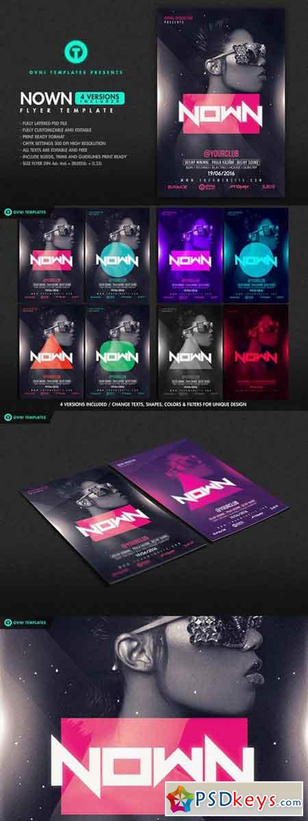 NOWN Flyer Template 687347
