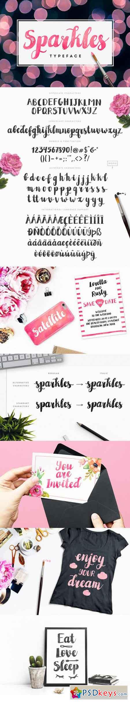 Sparkles Font 681512