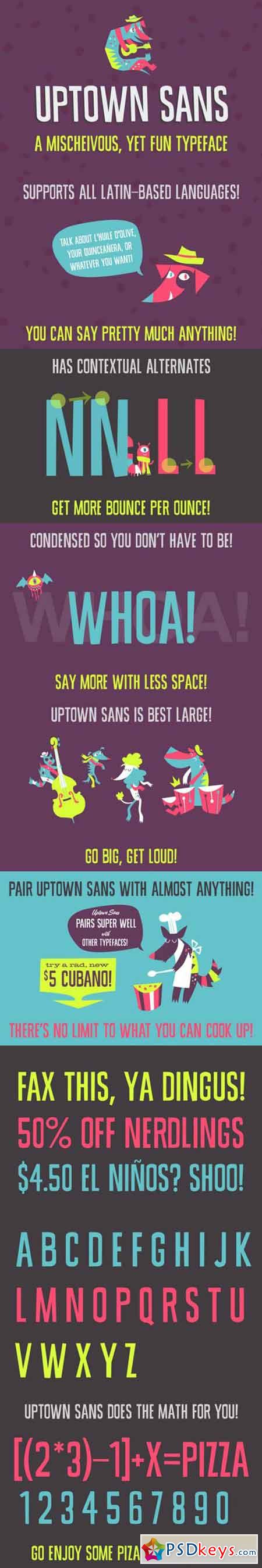 Uptown Sans Font 685077