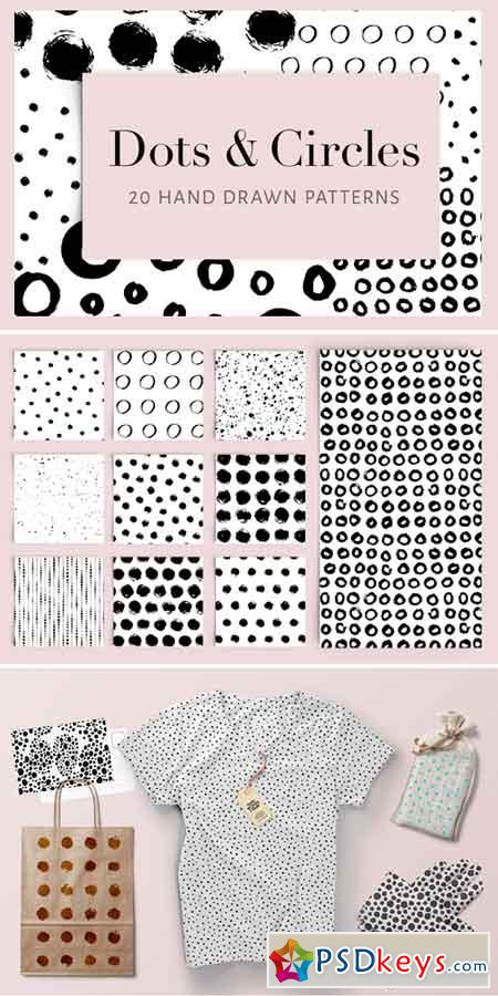 Dots and Circles 20 Patterns 634831