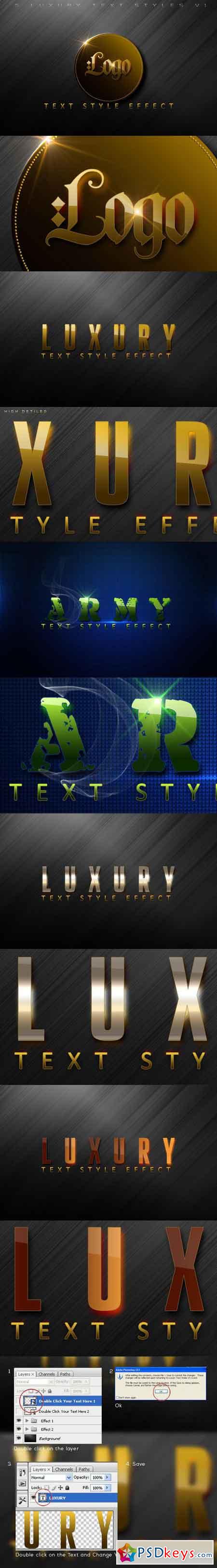 Luxury Text Styles V1 14278516