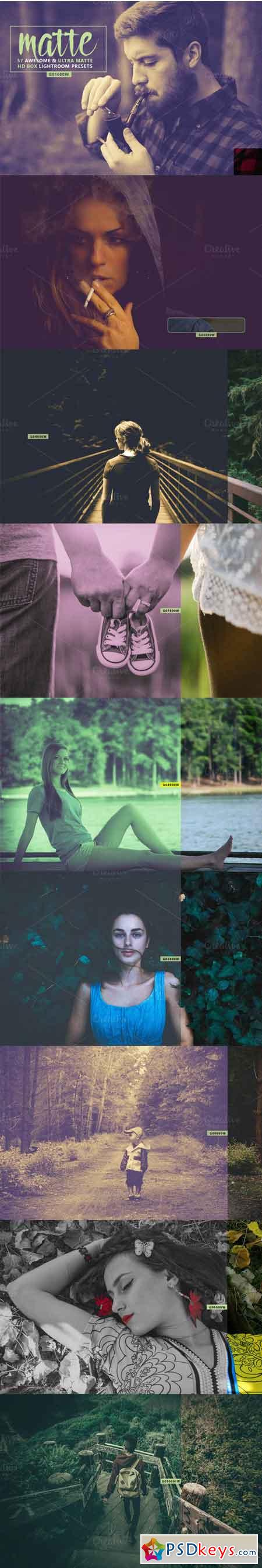 ULTRA MATTE HD LIGHTROOM PRESETS 698703