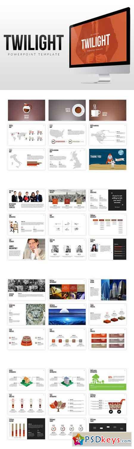 Twilight - PowerPoint Template 695705