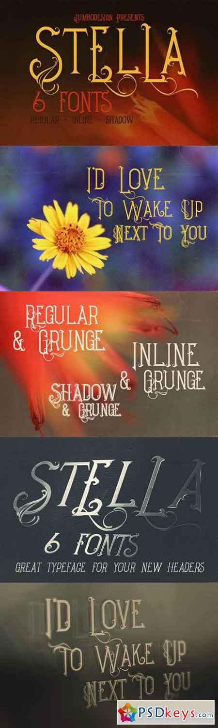 Stella - Decorative Font 694847