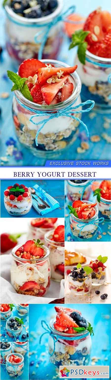 Berry yogurt dessert 7X JPEG