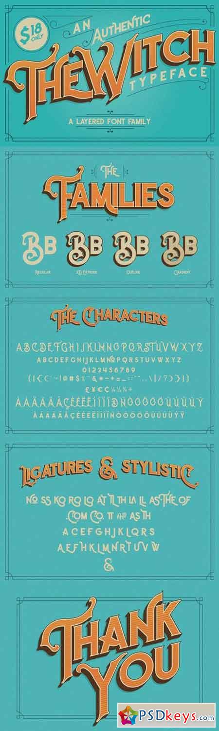 The Witch Typeface 701769