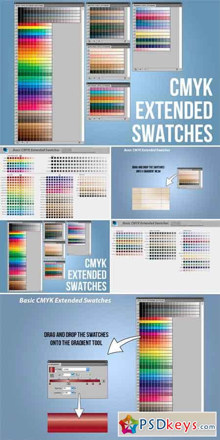 CMYK Extended Swatches - Illustrator 593839