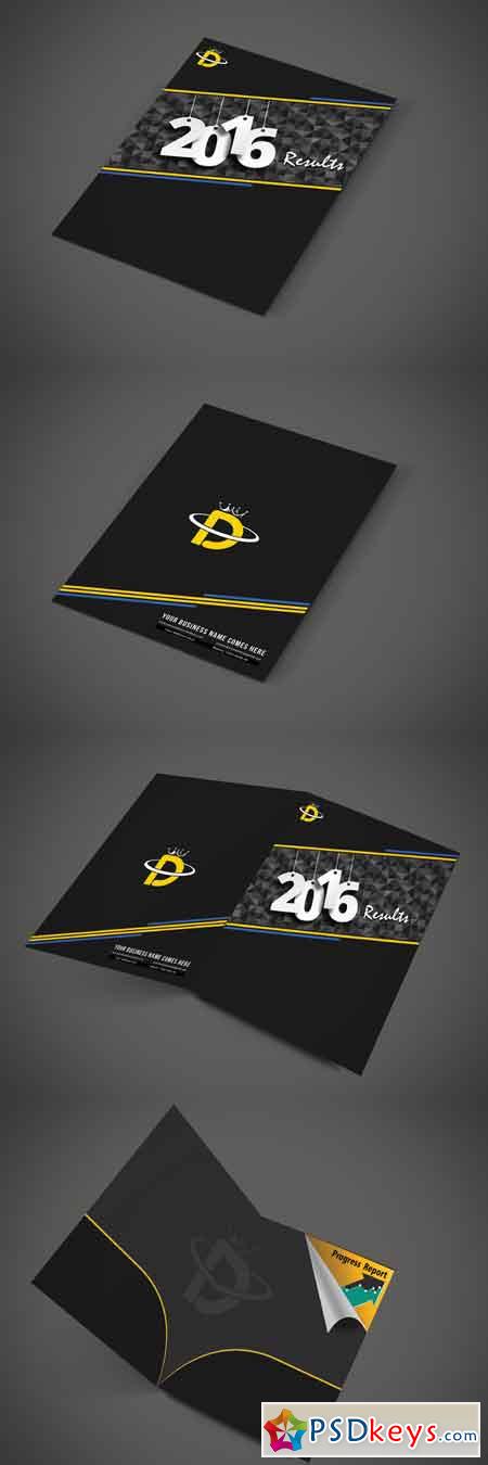 BiFold Brochure with Pockets Inside 704118