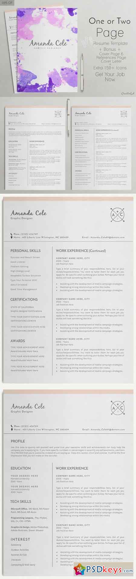 Professional ResumeTemplate 711966