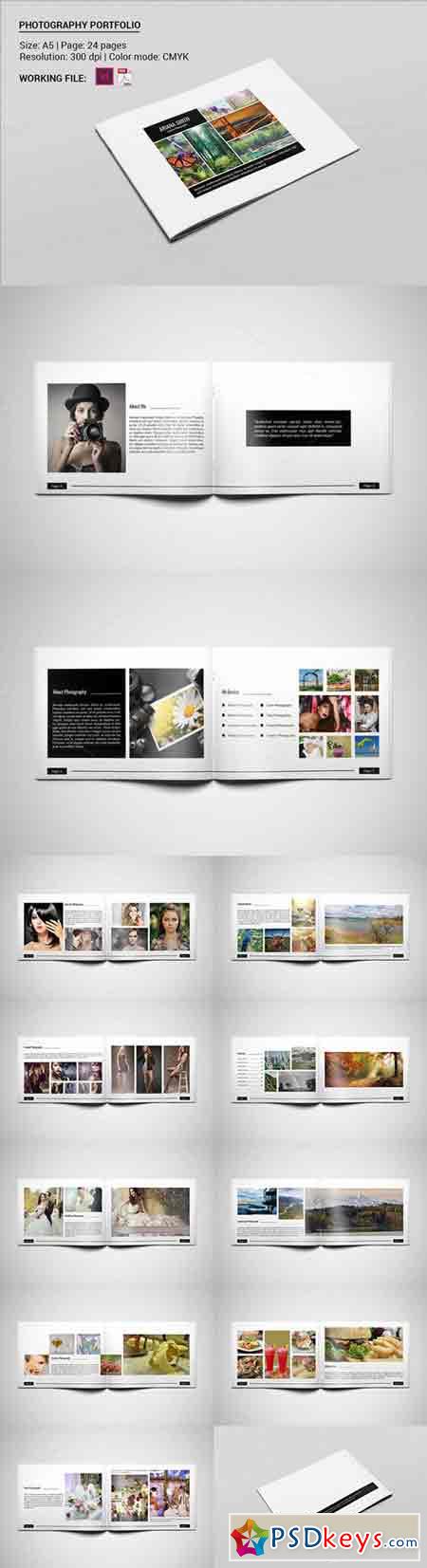 Photographer Portfolio Brochure-V493 679125