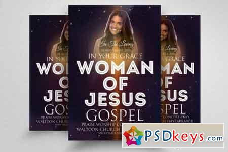 Woman of God Church Flyer 666664