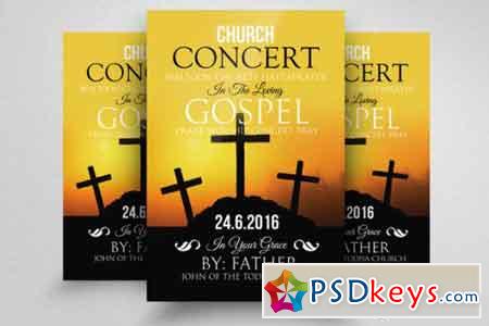 Jesus Church Concert Flyer 666897