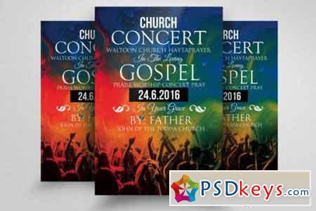 Jesus Church Concert Flyer 666902