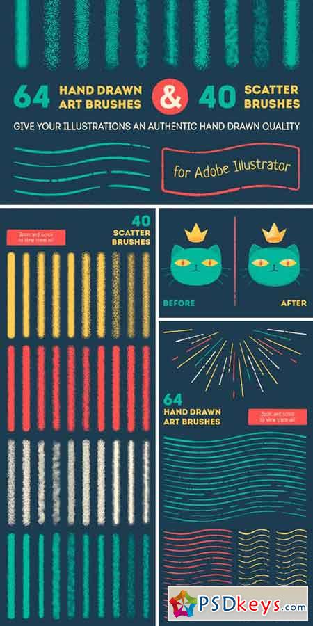 Art and Scatter Brushes Pack 719292