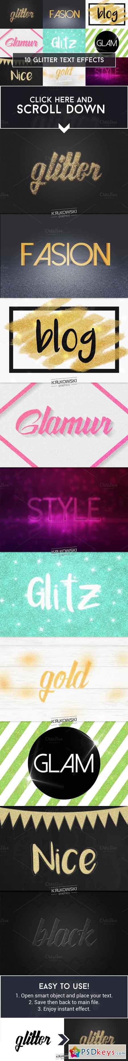 Glitter Text Effect 689159