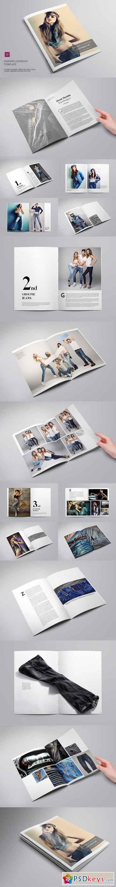 Denim Fashion Lookbook 716443